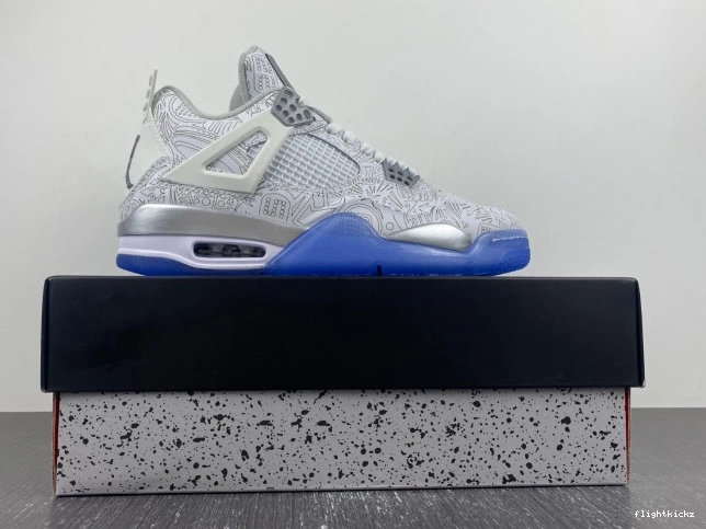 Retro 4 Laser 30th Jordan Anniversary 705333-105 0719